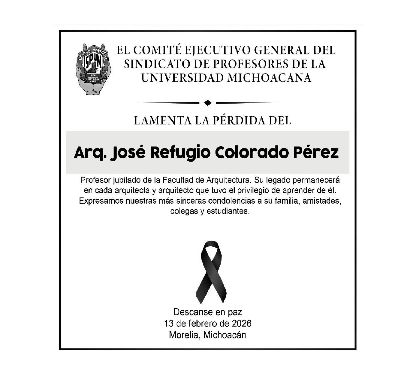 José Refugio Colorado Pérez